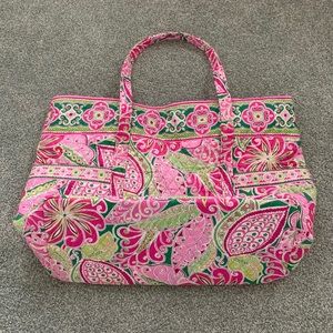 Large Vera Bradley Tote Bag